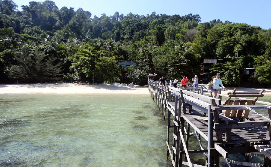 New Straits Times Mari-Mari Resort located in Pulau Sepanggar, Sabah.